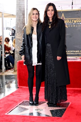 Coco Arquette and Courteney Cox attend the Hollywood Walk of Fame Star Ceremony.