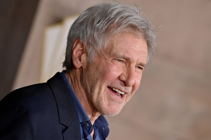 LOS ANGELES, CALIFORNIA - DECEMBER 02: Harrison Ford attends the Los Angeles Premiere of Paramount+'...