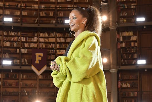 Rihanna on the catwalk (Getty Images)