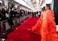Lizzo at the 65th GRAMMY Awards on February 05, 2023 in Los Angeles, California. (Photo by John Shea...
