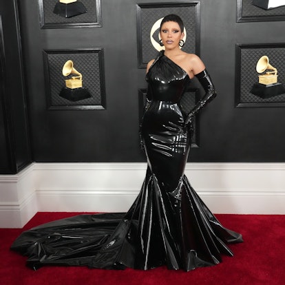 Doja Cat attends the 65th GRAMMY Awards on February 05, 2023 in Los Angeles, California. (Photo by J...