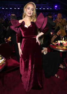 LOS ANGELES, CALIFORNIA - FEBRUARY 05: Adele attends the 65th GRAMMY Awards at Crypto.com Arena on F...