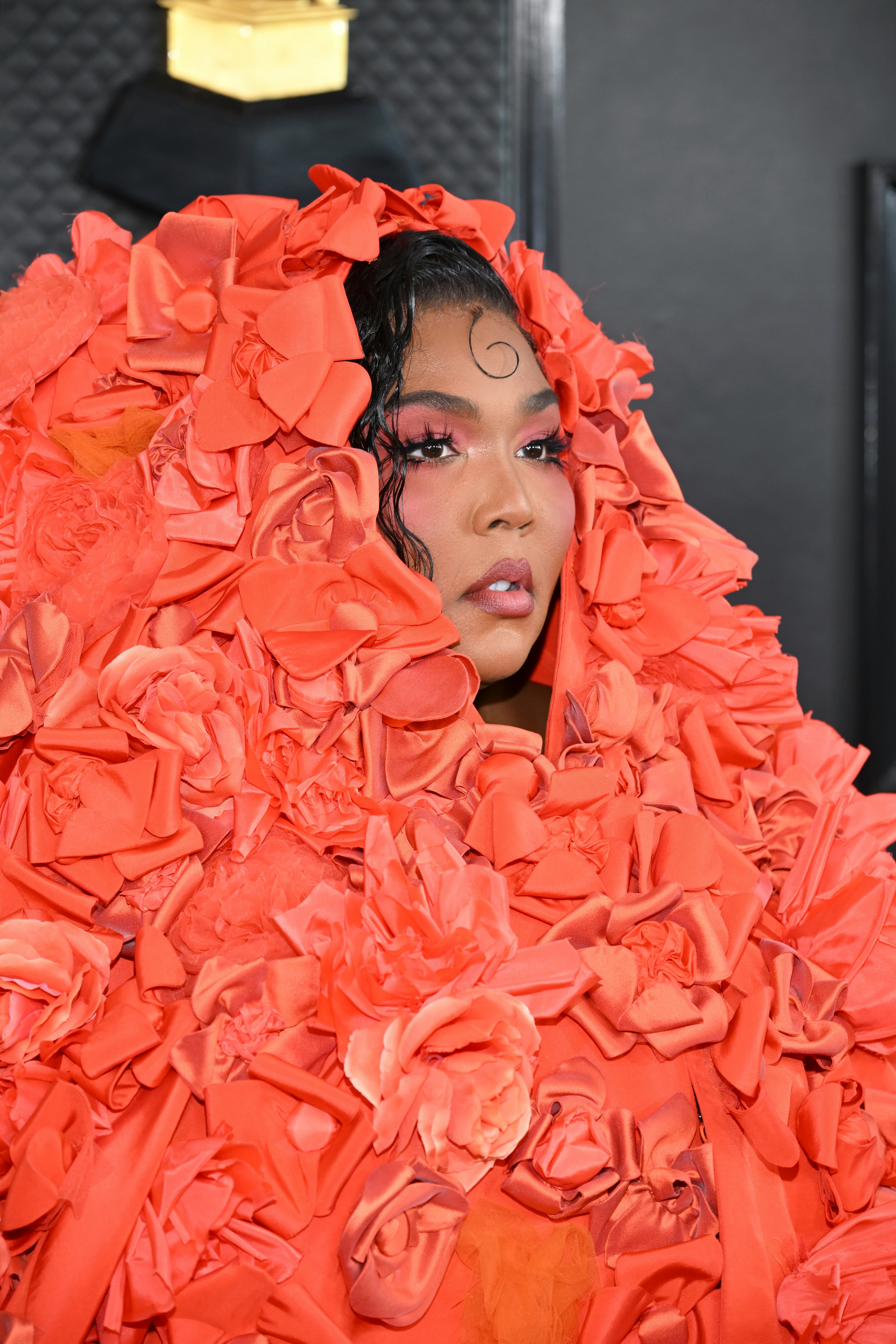 Lizzo at the 65th Annual GRAMMY Awards held at Crypto.com Arena on February 5, 2023 in Los Angeles, ...