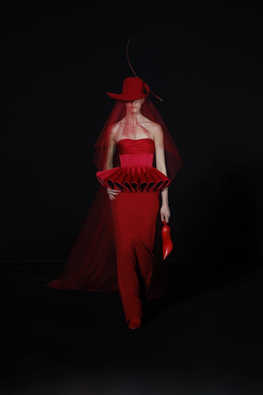 Runway at Robert Wun Couture Spring 2023 photographed on January 26, 2023 in Paris, France. (Photo b...