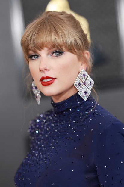 Taylor Swift at the 65th GRAMMY Awards on February 05, 2023 in Los Angeles, California. (Photo by Ma...