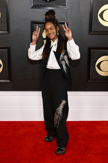 LOS ANGELES, CALIFORNIA - FEBRUARY 05: Koffee attends the 65th GRAMMY Awards on February 05, 2023 in...