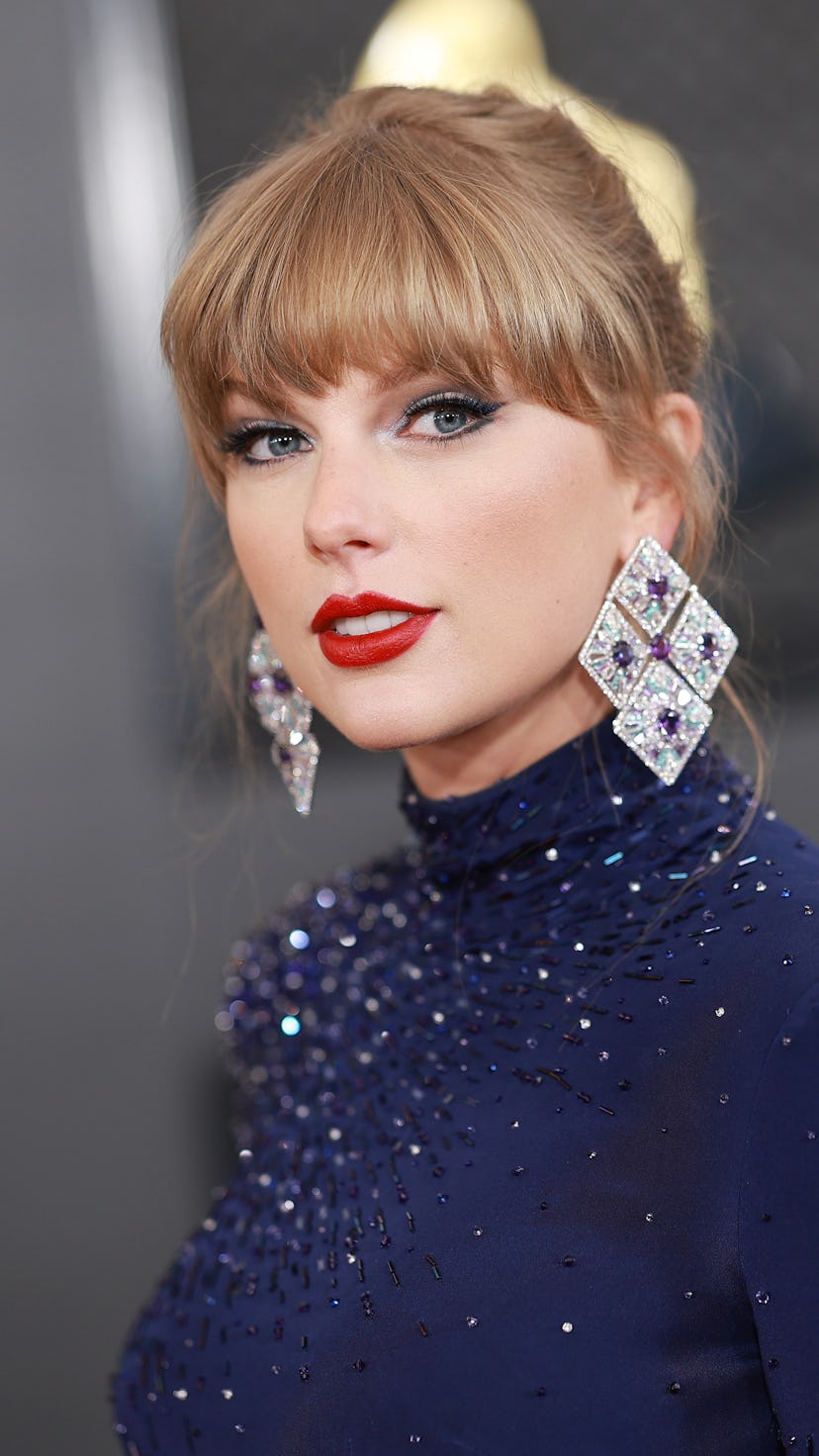 Taylor Swift attends the 65th GRAMMY Awards on February 05, 2023 in Los Angeles, California. (Photo ...