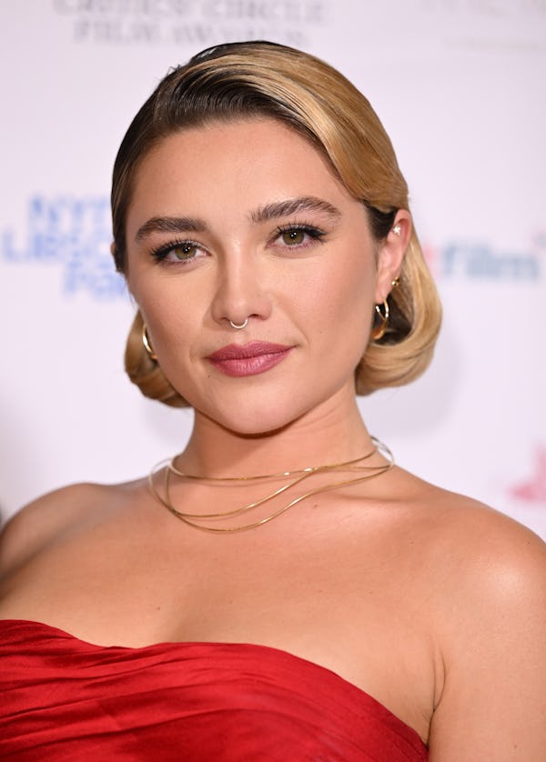 LONDON, ENGLAND - FEBRUARY 05: Florence Pugh attends the 43rd London Critics' Circle Film Awards 202…