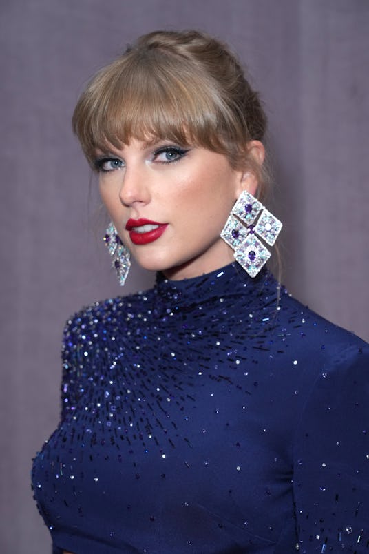 LOS ANGELES, CALIFORNIA - FEBRUARY 05: Taylor Swift attends the 65th GRAMMY Awards on February 05, 2...