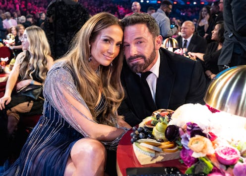 Jennifer Lopez and Ben Affleck's relationship timeline includes a Grammy Awards show. Photo by John ...