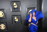 LOS ANGELES, CALIFORNIA - FEBRUARY 05: (FOR EDITORIAL USE ONLY) Cardi B attends the 65th GRAMMY Awar...