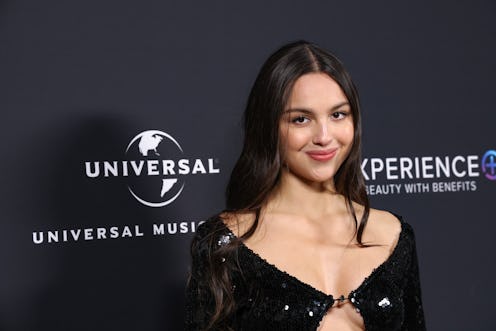 Olivia Rodrigo slipped into a sequined LBD at the Grammys afterparty after turning heads in Miu Miu ...