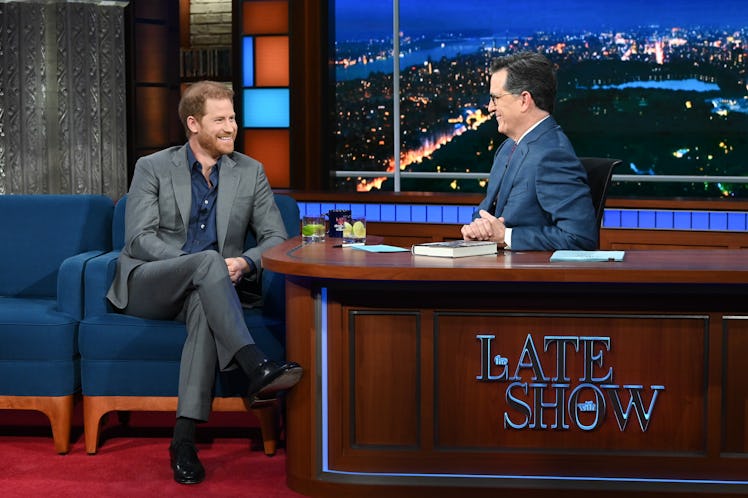 The Late Show with Stephen Colbert and guest Prince Harry, 