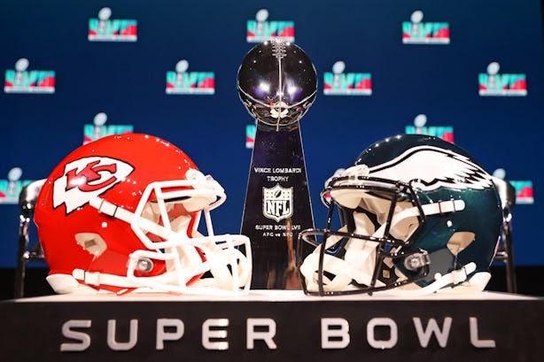 super bowl start and end time uk