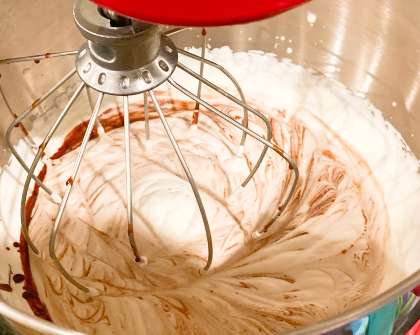 making a sweet organic whipped topping