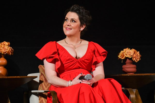 Melanie Lynskey attends a panel during the Los Angeles Premiere FYC Event For Hulu's 'Candy' at El C...