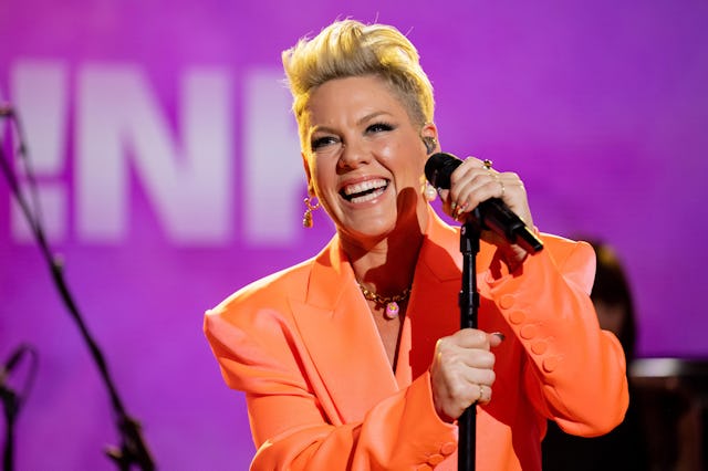P!nk on Tuesday, February 21, 2023 on the Today Show. Pink explained that her daughter would need to...