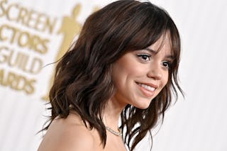 LOS ANGELES, CALIFORNIA - FEBRUARY 26: Jenna Ortega attends the 29th Annual Screen Actors Guild Awar...