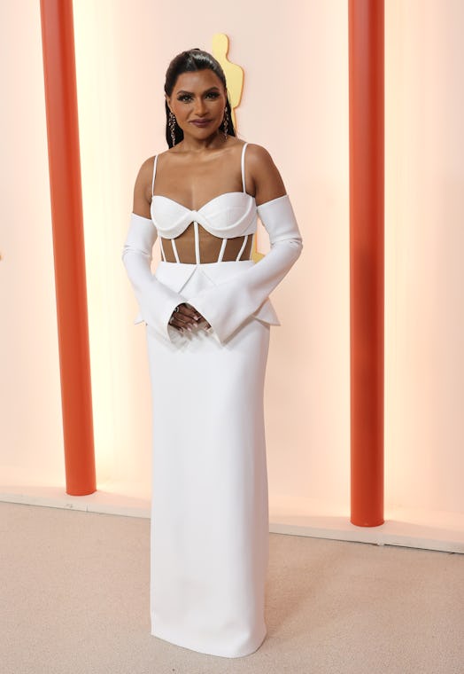 Mindy Kaling attended the 2023 Oscars.