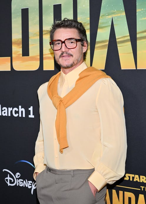 Pedro Pascal at the launch event for season 3 of "The Mandalorian" held at El Capitan Theatre on Feb...