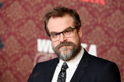 David Harbour, the daddy for Aquarius zodiac signs, at the premiere of "We Have A Ghost" held at The...