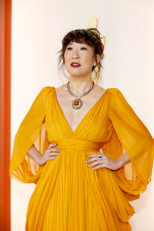  Sandra Oh at the 2023 Oscars.