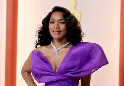 HOLLYWOOD, CALIFORNIA - MARCH 12: Angela Bassett attends the 95th Annual Academy Awards on March 12,...