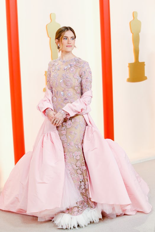 oscars 2023 embellished dresses Allison Williams 