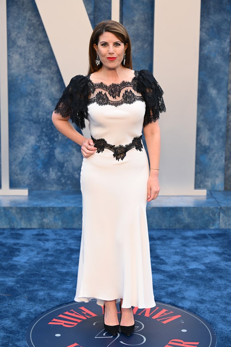 Monica Lewinsky attends the 2023 Vanity Fair Oscar Party 