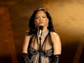 Rihanna performs onstage during the 95th Annual Academy Awards