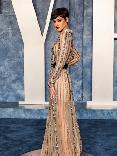 Sofia Boutella attends the 2023 Vanity Fair Oscar.