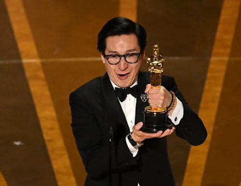 'Everything Everywhere All at Once' star Ke Huy Quan called his Best Supporting Actor win the "Ameri...