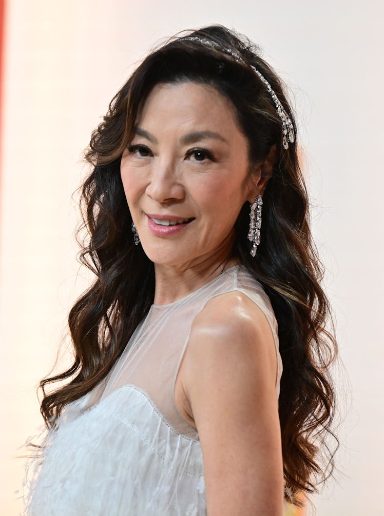 Malaysian actress Michelle Yeoh attends the 95th Annual Academy Awards at the Dolby Theatre in Holly...
