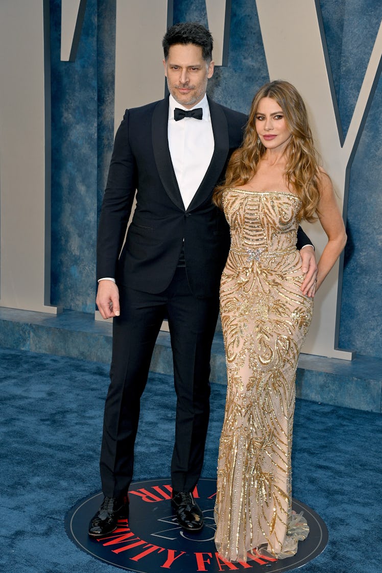 Sofía Vergara, Joe Manganiello attend the 2023 Vanity Fair Oscar Party 