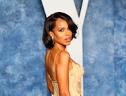 BEVERLY HILLS, CALIFORNIA - MARCH 12: Kerry Washington attends the 2023 Vanity Fair Oscar Party Host...