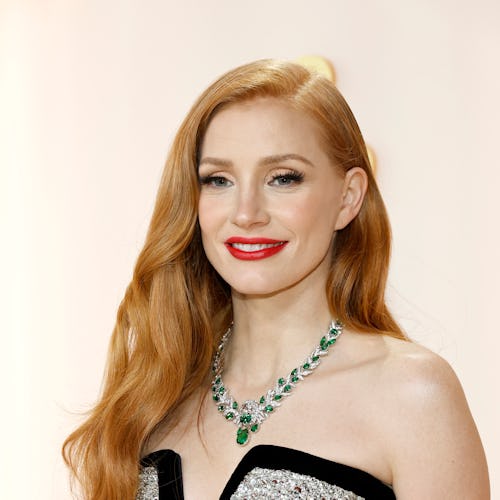 Jessica Chastain at the 2023 Oscars 