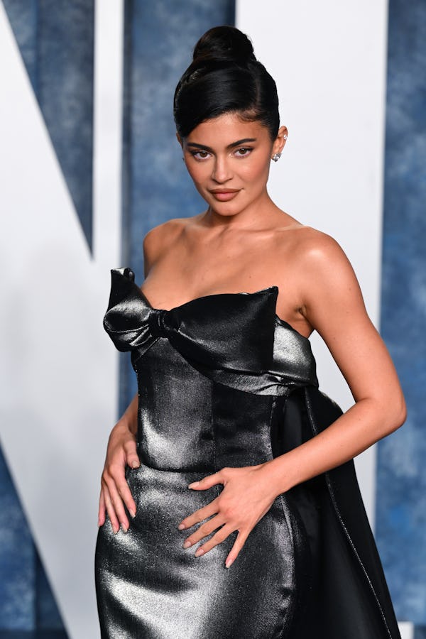 Kylie Jenner attended the 2023 Vanity Fair Oscar Party.