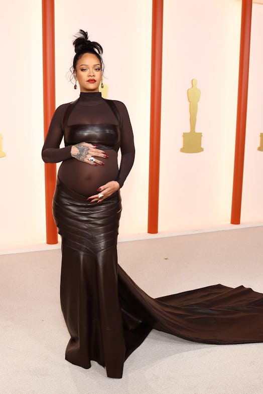 Rihanna's red carpet style at the 2023 Oscars. 