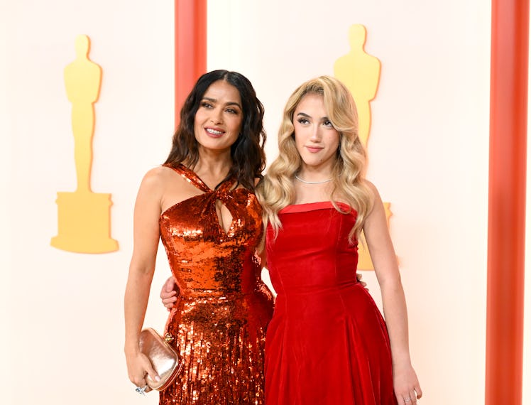 Salma Hayek and Valentina Paloma Pinault at the 95th Annual Academy Awards held at Ovation Hollywood...