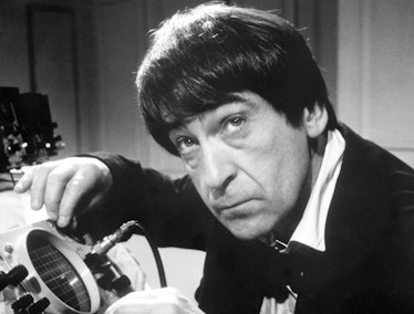 Actor Patrick Troughton, who played the second incarnation of the Doctor in the long-running sci-fi ...