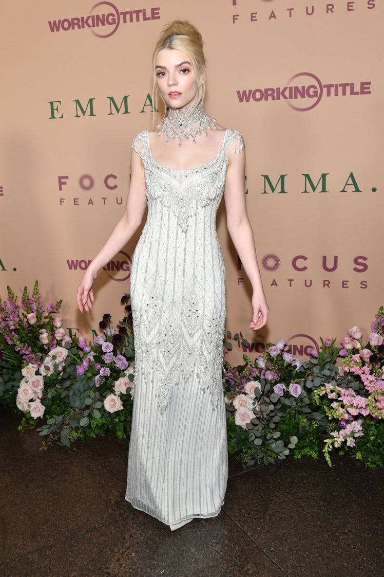 Anya Taylor-Joy attends the premiere of Focus Features' "Emma." 