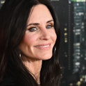 Actor Courteney Cox arrives for the world premiere of "Scream VI" at AMC Lincoln Square in New York ...