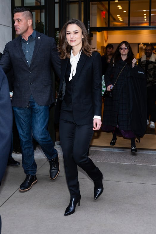 Keira Knightley is seen in Midtown on March 15, 2023 