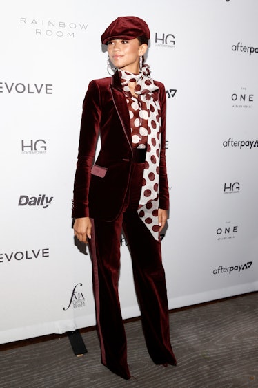 Zendaya attends The Daily Front Row's 7th annual Fashion Media Awards 