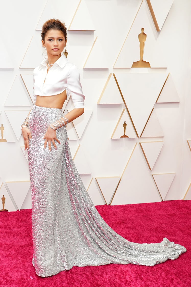 Zendaya attends the 94th Annual Academy Awards