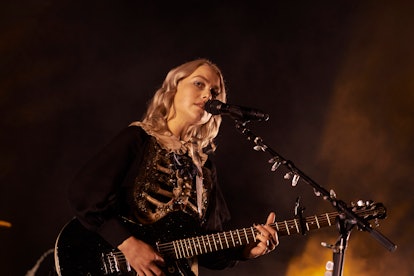 Phoebe Bridgers performs at the Greek Theatre on October 22, 2021 in Los Angeles, California. (Photo...