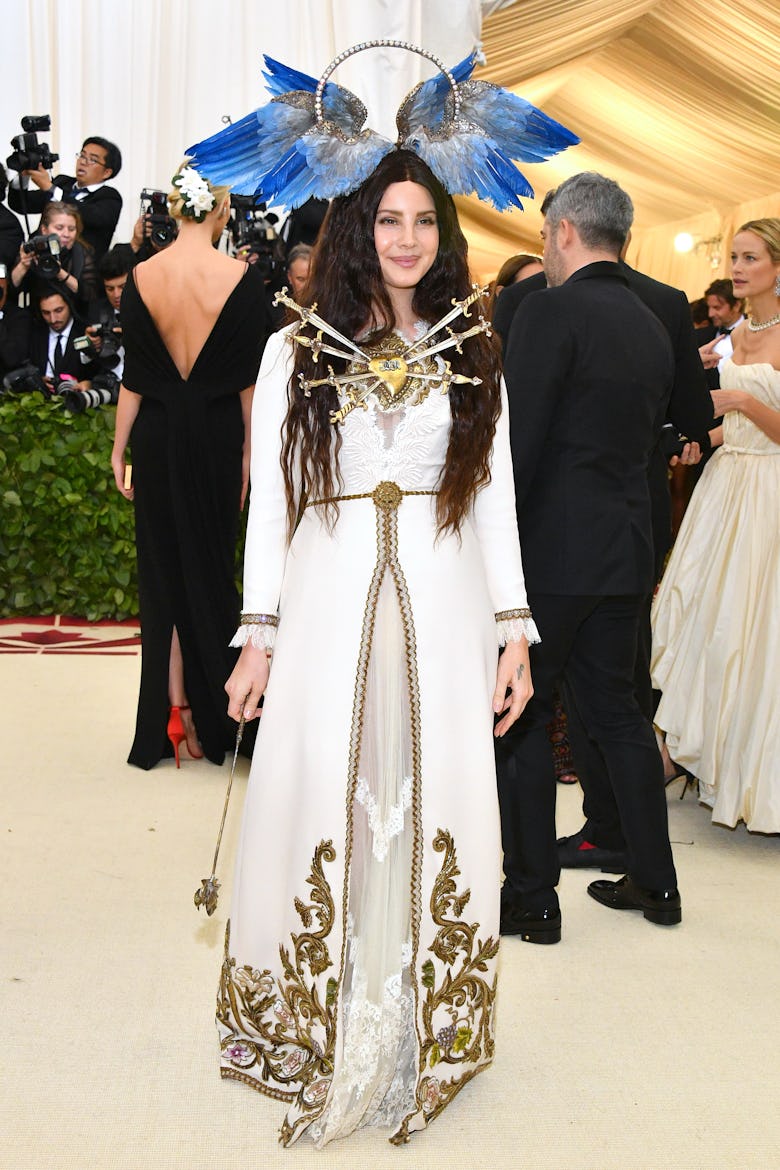 Lana Del Rey attends the Heavenly Bodies: Fashion & The Catholic Imagination Costume Institute Gala