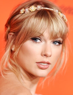 Taylor Swift floral headband Time 100 Gala 2019