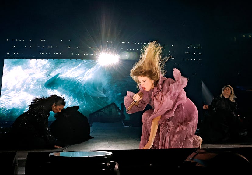 Taylor Swift performs onstage for the opening night of “Taylor Swift | The Eras Tour” at State Farm …