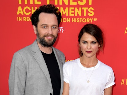 LOS ANGELES, CA - MAY 30:  Actors Matthew Rhys (L) and Keri Russell arrive at the For Your Considera...